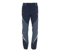 Great Escapes Pantalone Escursione e Trekking Uomo AKAN, Vulcan/Skyblue 58 IT