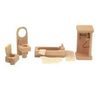 Great Gizmos GG8404 Woodland Casa delle Bambole, Bagno, Mobili in Legno