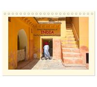 Great impressions of INDIA featuring awesome pictures (Desk Calendar 2026 DIN A5 landscape), CALVENDO 12 Month DeskCalendar: Journey in the colorful everyday life in India
