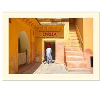Great impressions of INDIA featuring awesome pictures (Wall Calendar 2026 DIN A2 landscape), CALVENDO 12 Month Wall Calendar: Journey in the colorful everyday life in India