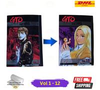 Great Insegnante Onizuka Gto Manga Vol. 1-25 ( Mezza / Full Set ) Inglese