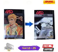 Great Insegnante Onizuka Gto Manga Vol. 1-25 ( Mezza / Full Set ) Inglese