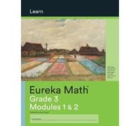 Great Minds Eureka Math Grade 3 Learn Workbook #1 (Modules 1-2) (Tascabile)