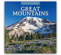 Great Mountains - Die höchsten Berge 2026 - 16-Monatskalender: Original Red Robin Publishing Ltd-Kalender [Mehrsprachig] [Kalender]