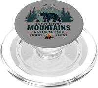 Great Park Smoky Mountains Bear Escursionismo Avventura PopSockets PopGrip per MagSafe