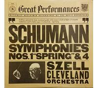 Great Performances: Schumann Symphonies Nos. 1 and 4 ((Vinyl LP)