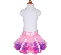 Great pretenders - Rainbow Petticoat Skirt Lt PK Cappelli, maschere e accessori per feste, rosa (43025)