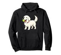 Great Pyrenees Dog Fetch Animal Lover Fetching Mamma papà Bambini Felpa con Cappuccio