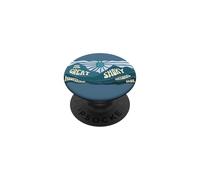 Great Smoky Mountains Front Back Graphic XO4U Originale PopSockets PopGrip Adesivo