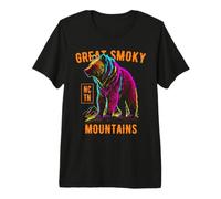 Great Smoky Mountains USA, Motivo: Orso Maglietta Premium