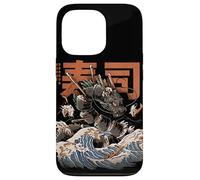 Great Sushi Dragon Cibo Giapponese Kawaii Dragon Anime Sushi Custodia per iPhone 13 Pro