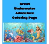 Great Underwater Adventure Coloring Page