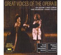 Great Voices Of The Opera II: Slezak, Lorenz, Andresen & Volker