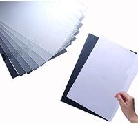 GreatDio® L-Type - Cartella in plastica trasparente formato A4, per documenti di progetto, per documenti e documenti, 30 pezzi