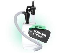 greate ciclone separatore per legno a 2 stadi