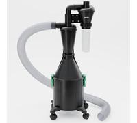 greate ciclone separatore per legno a 2 stadi con contenitore da 17 L