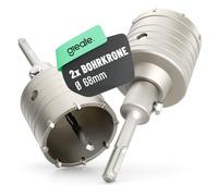 greate Corona a tazza 68 mm SDS Plus con punta di centraggio