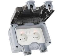 greate presa esterna impermeabile con interruttore - Presa elettrica esterno IP66 - Presa da esterno impermeabile, presa elettrica da esterno, scatola presa elettrica esterna, presa esterno