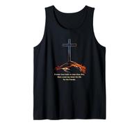 Greater Love Hath No Man Than This - John 15:13 Jesus Cross Canotta