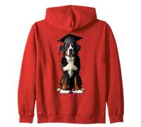 Greater Swiss Mountain Dog - Cappello per diploma di laurea Felpa con Cappuccio