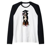 Greater Swiss Mountain Dog - Cappello per diploma di laurea Maglia con Maniche Raglan