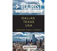 Greater Than a Tourist Blaise R Greater Than a Tourist- Dallas Texa (Tascabile)