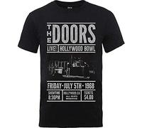 Greater The Doors 'Hollywood Bowl 1968' Tshirt Black 3XL