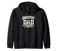 Greatest Dad Ever Golfing Happy Father's Day Amante del Golf Felpa con Cappuccio