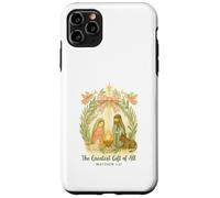 Greatest Gifts of All Nativity Matthew 1:21 Christmas Custodia per iPhone 11 Pro Max