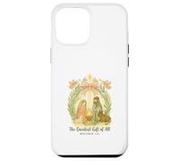 Greatest Gifts of All Nativity Matthew 1:21 Christmas Custodia per iPhone 12 Pro Max