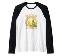 Greatest Gifts of all Nativity Matthew 1:21 Christmas Maglia con Maniche Raglan