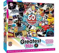 Greatest Hits - 60's Artisti 1000 PC Puzzle 680mm x 490mm + Er