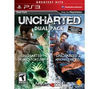 Greatest Hits Dual Pack Uncharted - PlayStation 3 (rinnovato)