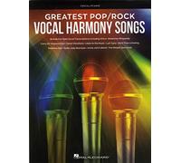 Greatest Pop/Rock Vocal Harmony Songs: Vocal/Piano