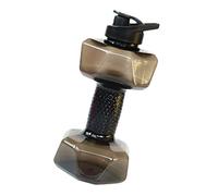 Greatideal Dumbbell Shape Water Bottle | BFA Free Fitness Water Jug,Pet Eco-Friendly Sports Fitness Exercise Water Jug for Gym, Yoga, Running, Outdoors, Cycling, Camping