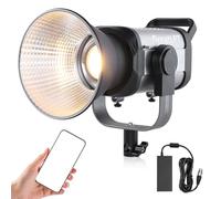 GreatLPT Luce video a LED da 110 W con controllo APP, luce video COB bicolore 2500K-8500K dimmerabile CRI/TLCI97+, 42000Lux/1m, illuminazione continua silenziosa per studio/fotografia/registrazione