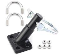 GREATRICH Gancio Traino Bici, Rimorchio Bici Bambini Adattatore Universale, Carrello Bicicletta Rimorchio, Gancio di Traino per Rimorchio Bicicletta, Fissaggio Sicuro con Perno, per Bambini, Cani