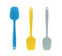 GREATRICH Spatola Leccapentole Silicone, Cucchiaio Silicone Cucina, Marisa da Cucina, Set di 3, Resistente al Calore 250°C, Senza BPA, Design Senza Cuciture, Utensili da Cucina in Siliconei