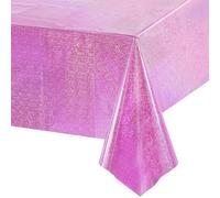 GREATRIL Tovaglie per Feste e Compleanni (1, Rosa, 274X137)