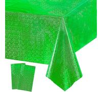 GREATRIL Tovaglie per Feste e Compleanni (2, Verde, 274X137)