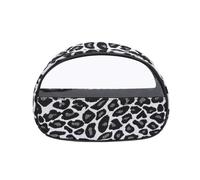 GreatRise Bianco e Nero Trousse Cosmetico Donna Impermeabile Trucco Borsa Da Viaggio Leopard Cosmetici Borsa Borsa Da Lavaggio Borse A Quadri Organizzatore Portatile Sacchetto Da, #3-leopardo