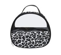GreatRise Bianco e Nero Trousse Cosmetico Donna Impermeabile Trucco Borsa Da Viaggio Leopard Cosmetici Borsa Borsa Da Lavaggio Borse A Quadri Organizzatore Portatile Sacchetto Da, #4-leopardo