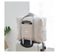 GreatRise Grande borsa sportiva impermeabile, borsa da viaggio, pieghevole, borsa da nuoto, borsa Weekender Bag DuffleBag con maniche trolley, per palestra, piscina, vacanze, viaggi, sport all'aria