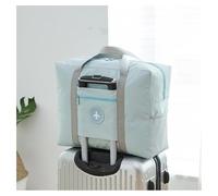 GreatRise Grande borsa sportiva impermeabile, borsa da viaggio, pieghevole, borsa da nuoto, borsa Weekender Bag DuffleBag con maniche trolley, per palestra, piscina, vacanze, viaggi, sport all'aria