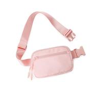 GreatRise Marsupio alla moda per uomo e donna, con tracolla regolabile, borsa a tracolla, borsa a tracolla per attività all'aperto, fitness, escursionismo, ciclismo, viaggi, Colore: rosa.