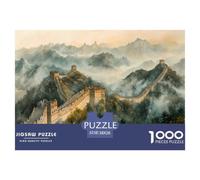GreatWallMistMountains Pezzi Struttura Solida Perfetto Per Rafforzare Capacità Di Problem Solving E Godersi Il Tempo Libero 38x26cm/1000pcs