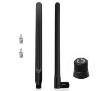 Greatzer Antenna 5G 4G WiFi Antenna LTE 5DBi Omnidirezionale MIMO Amplificatori di Segnale SMA/2 x TS9 Antenna,700-6000MHz, GSM/GPRS/2G/3G/4G/5G per Router WiFi Telecamera di Sicurezza IP, ecc.