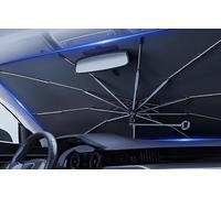 GREB Parasole Auto Ombrello per Polestar 4 2023-2024 2025, Pieghevole Parasole per Auto Parabrezza, Parasole Parabrezza Interno, Anti-UV,Curved Rod