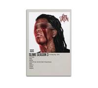 greb Poster su tela con album Young Thug, decorazione per la stanza, poster artistico per camera da letto e soggiorno, 30 x 45 cm, senza cornice, stile
