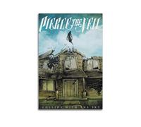 greb Stampa artistica su tela con album Pierce The Veil, senza cornice, 30,5 x 45,7 cm, decorazione da parete per soggiorno